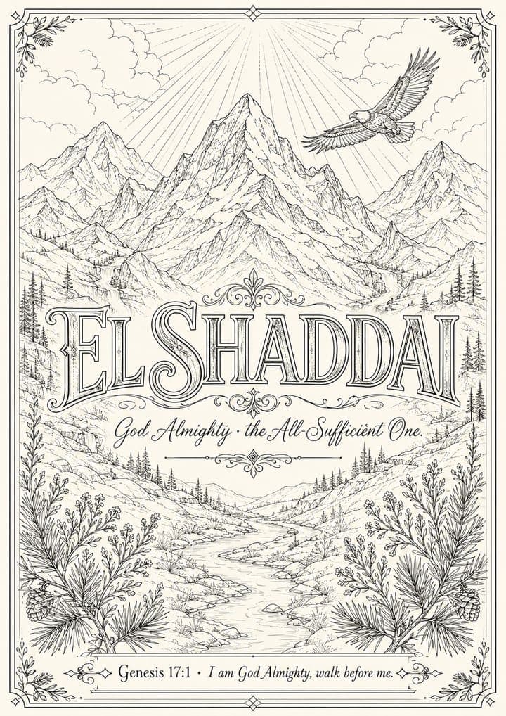 El Shaddai, God Almighty preview