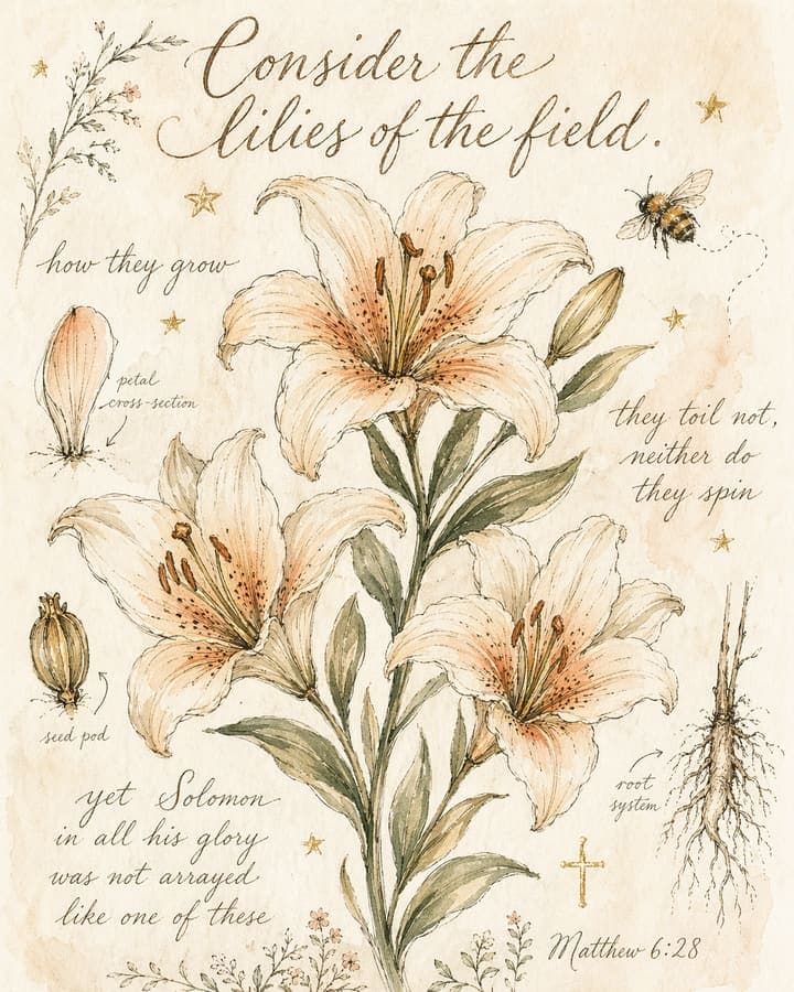 Consider the Lilies of the Field preview