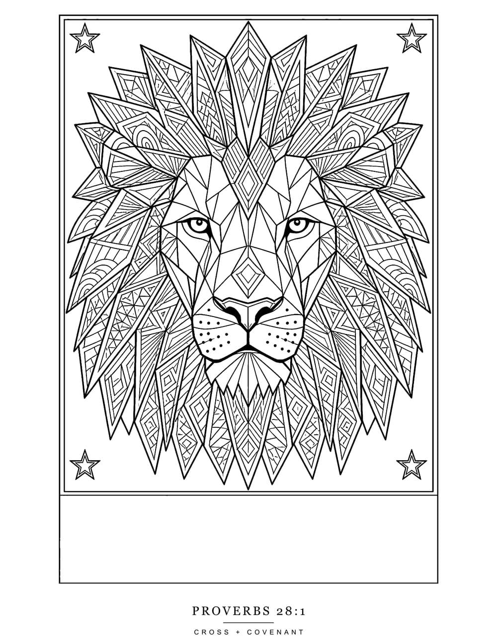 The ROAR coloring page, free with this shirt